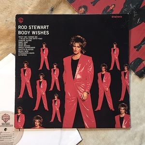 Rod Stewart - “Body Wishes” Vinyl LP